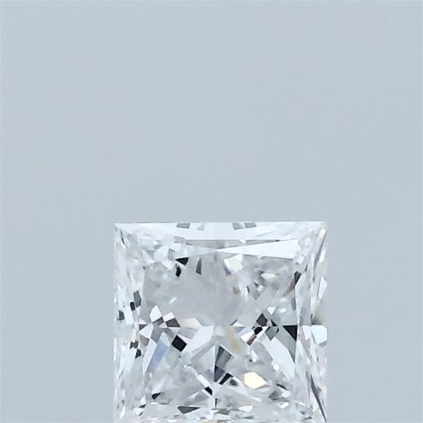 0.44 Carat Princess Lab Grown Diamond, Very Good Polish, D Color, VVS2 Clarity