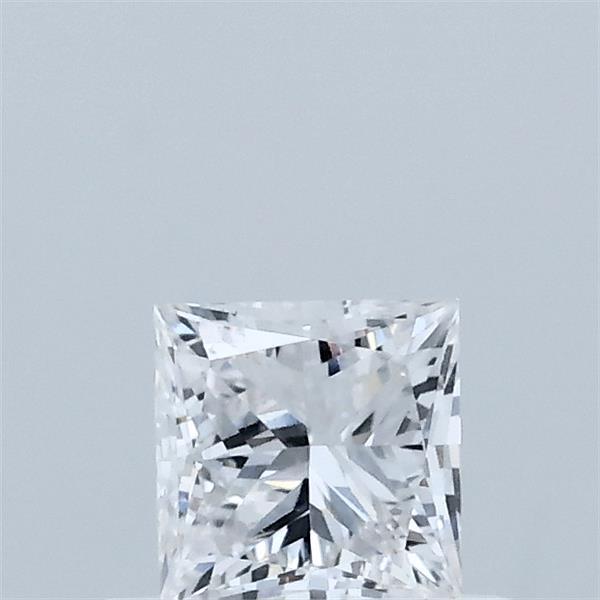 0.49 Carat Princess Lab Grown Diamond, Very Good Polish, D Color, VVS2 Clarity