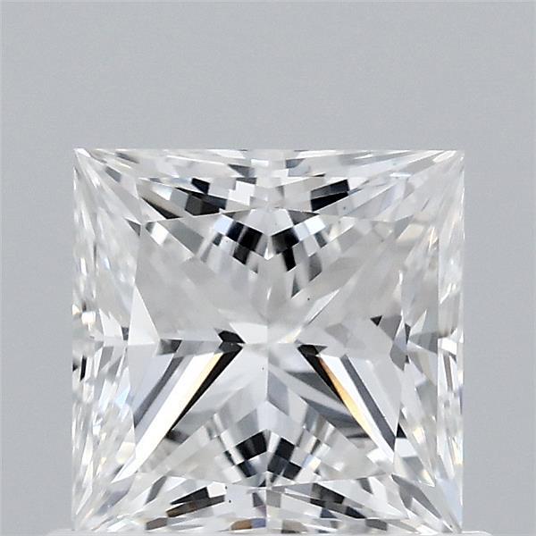 0.85 Carat Princess Lab Grown Diamond, Very Good Polish, E Color, VS1 Clarity