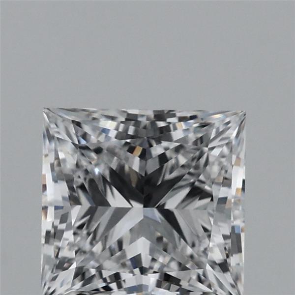 0.97 Carat Princess Lab Grown Diamond, Excellent Polish, D Color, VVS2 Clarity