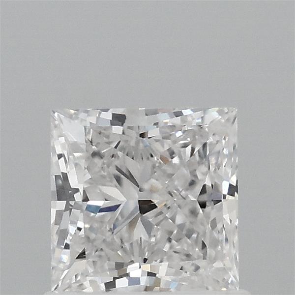 1.00 Carat Princess Lab Grown Diamond, Excellent Polish, E Color, VVS1 Clarity