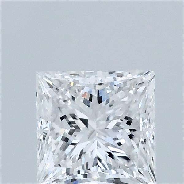1.00 Carat Princess Lab Grown Diamond, Very Good Polish, E Color, VVS2 Clarity