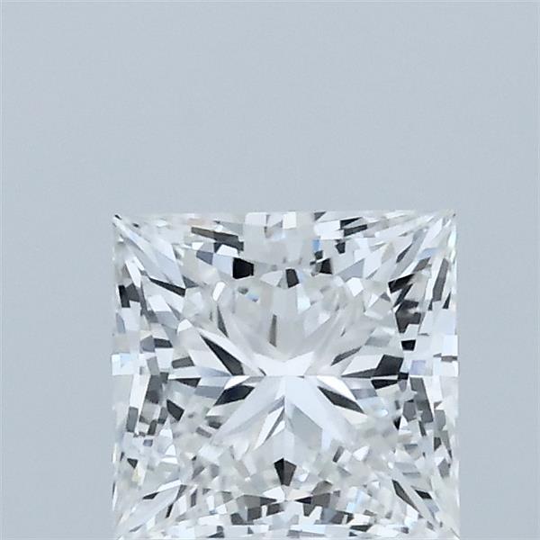 1.01 Carat Princess Lab Grown Diamond, Excellent Polish, E Color, VS1 Clarity