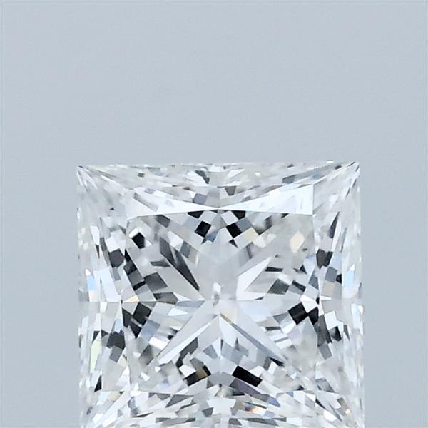 1.01 Carat Princess Lab Grown Diamond, Excellent Polish, E Color, VVS2 Clarity