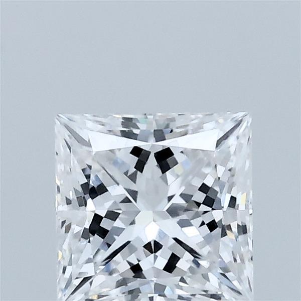 1.02 Carat Princess Lab Grown Diamond, Excellent Polish, D Color, VVS2 Clarity