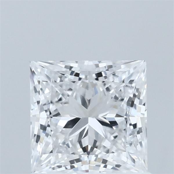 1.06 Carat Princess Lab Grown Diamond, Excellent Polish, D Color, VVS2 Clarity