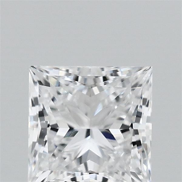 1.06 Carat Princess Lab Grown Diamond, Excellent Polish, E Color, VVS1 Clarity