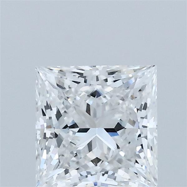 1.07 Carat Princess Lab Grown Diamond, Excellent Polish, D Color, VVS1 Clarity