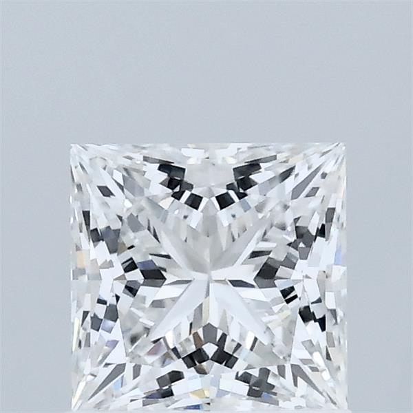 1.11 Carat Princess Lab Grown Diamond, Excellent Polish, D Color, VVS2 Clarity