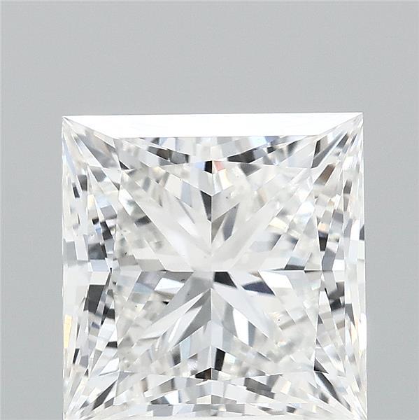 4.17 Carat Princess Lab Grown Diamond, Excellent Polish, F Color, VS1 Clarity