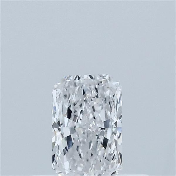 0.30 Carat Radiant Lab Grown Diamond, Very Good Polish, D Color, VVS2 Clarity