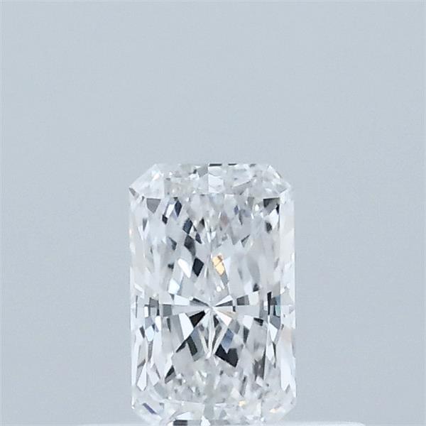 0.32 Carat Radiant Lab Grown Diamond, Very Good Polish, E Color, VVS2 Clarity
