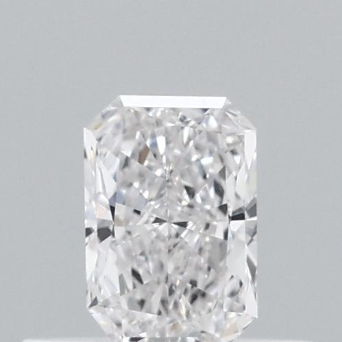 0.33 Carat Radiant Lab Grown Diamond, Very Good Polish, E Color, VVS2 Clarity