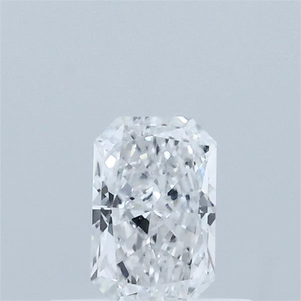 0.36 Carat Radiant Lab Grown Diamond, Very Good Polish, E Color, VVS2 Clarity