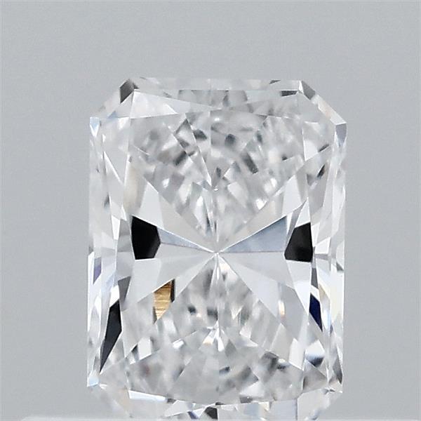 0.37 Carat Radiant Lab Grown Diamond, Very Good Polish, D Color, VVS1 Clarity