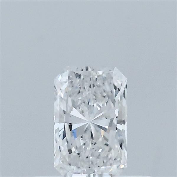 0.38 Carat Radiant Lab Grown Diamond, Very Good Polish, D Color, VS1 Clarity