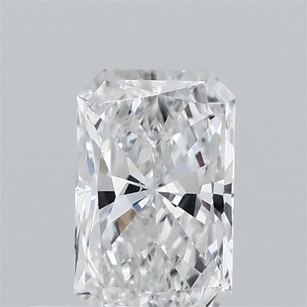 0.38 Carat Radiant Lab Grown Diamond, Very Good Polish, D Color, VS1 Clarity