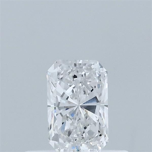 0.39 Carat Radiant Lab Grown Diamond, Excellent Polish, D Color, VS1 Clarity
