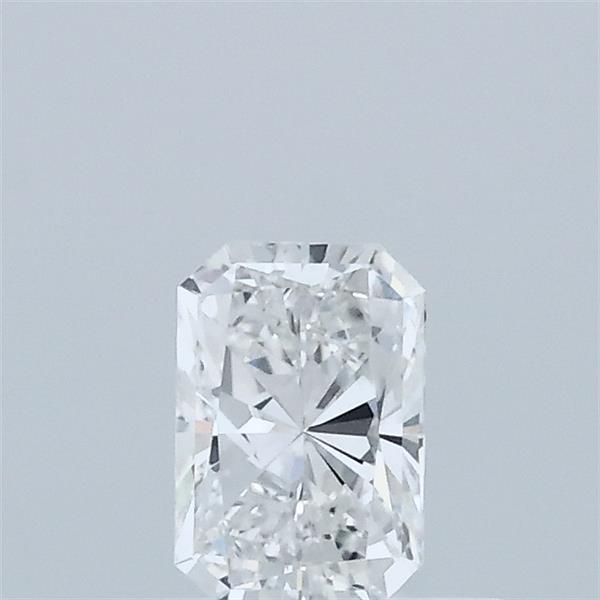 0.39 Carat Radiant Lab Grown Diamond, Very Good Polish, E Color, VVS2 Clarity