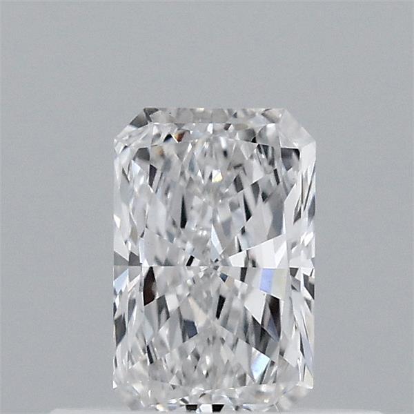 0.42 Carat Radiant Lab Grown Diamond, Very Good Polish, D Color, VS1 Clarity