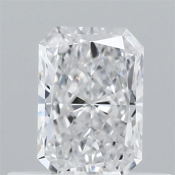 0.43 Carat Radiant Lab Grown Diamond, Very Good Polish, D Color, VS1 Clarity