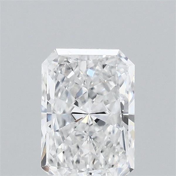 0.44 Carat Radiant Lab Grown Diamond, Very Good Polish, E Color, VVS2 Clarity