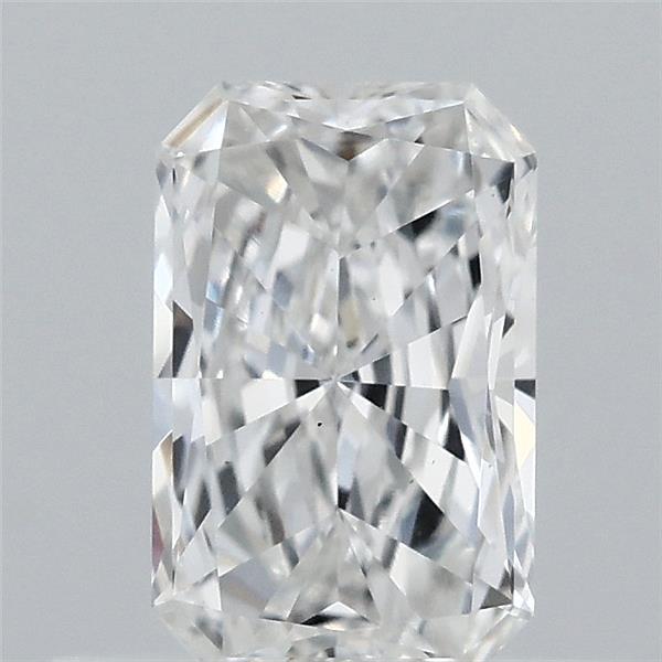 0.47 Carat Radiant Lab Grown Diamond, Very Good Polish, E Color, VS1 Clarity