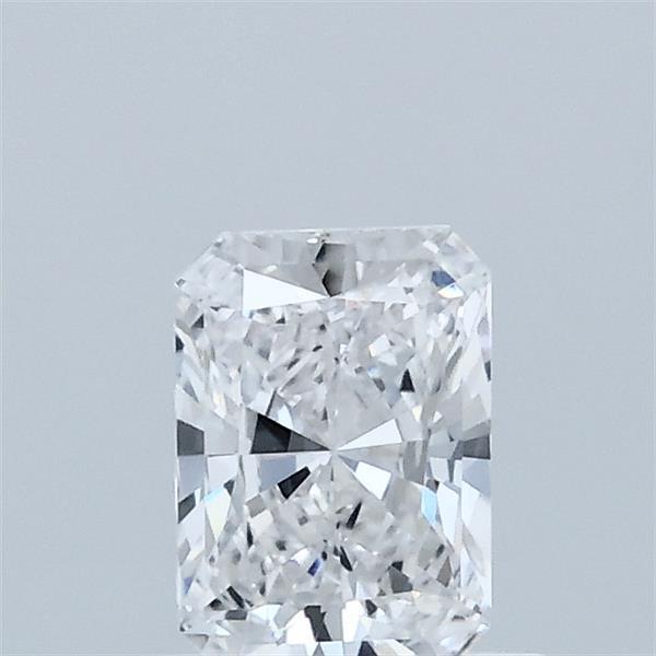 0.57 Carat Radiant Lab Grown Diamond, Very Good Polish, E Color, VVS2 Clarity