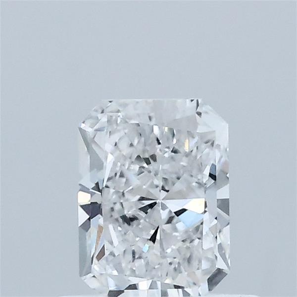 0.59 Carat Radiant Lab Grown Diamond, Very Good Polish, D Color, VS1 Clarity