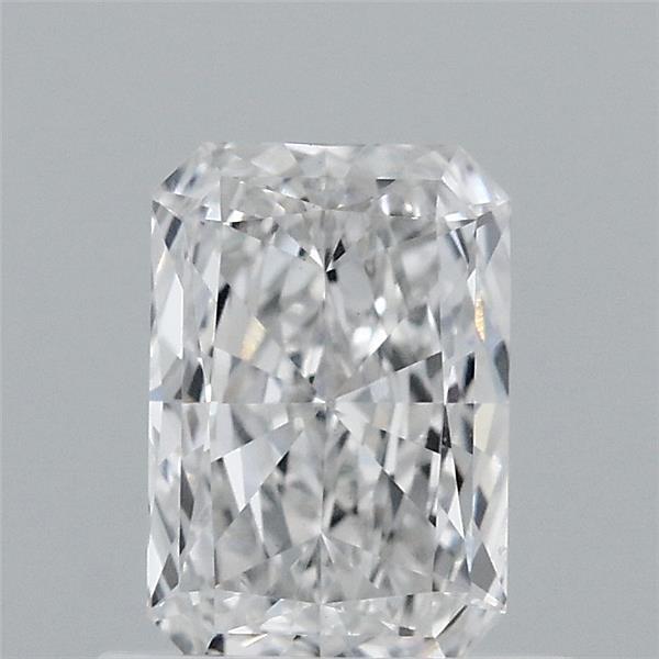 0.66 Carat Radiant Lab Grown Diamond, Very Good Polish, E Color, VS1 Clarity