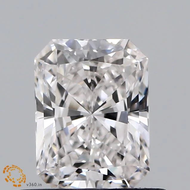 0.68 Carat Radiant Lab Grown Diamond, Very Good Polish, G Color, VS1 Clarity