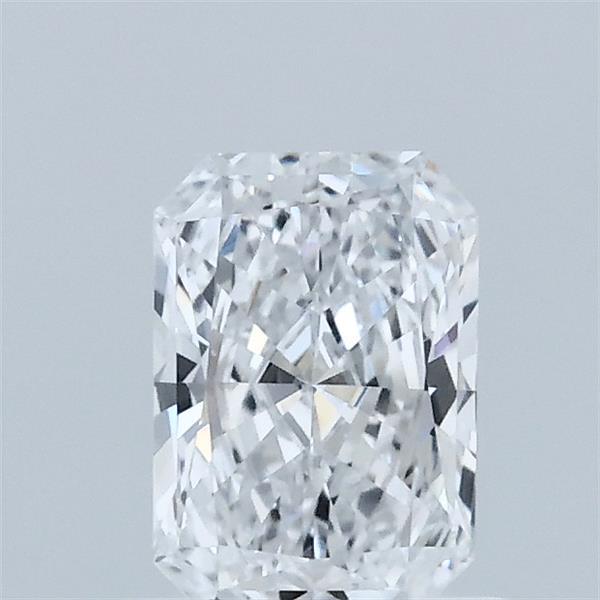 0.72 Carat Radiant Lab Grown Diamond, Very Good Polish, D Color, VVS2 Clarity