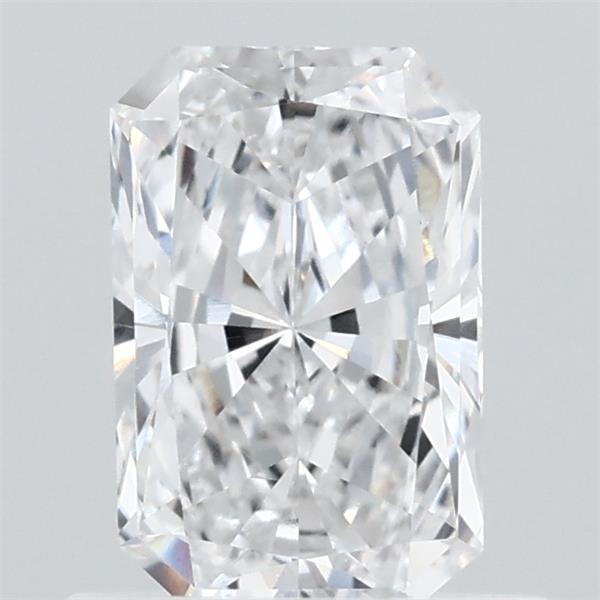 0.80 Carat Radiant Lab Grown Diamond, Very Good Polish, D Color, VS1 Clarity