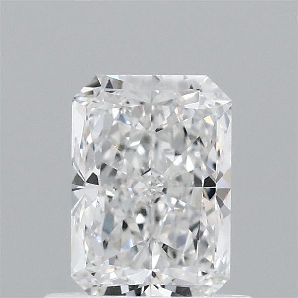 0.82 Carat Radiant Lab Grown Diamond, Very Good Polish, E Color, VVS2 Clarity