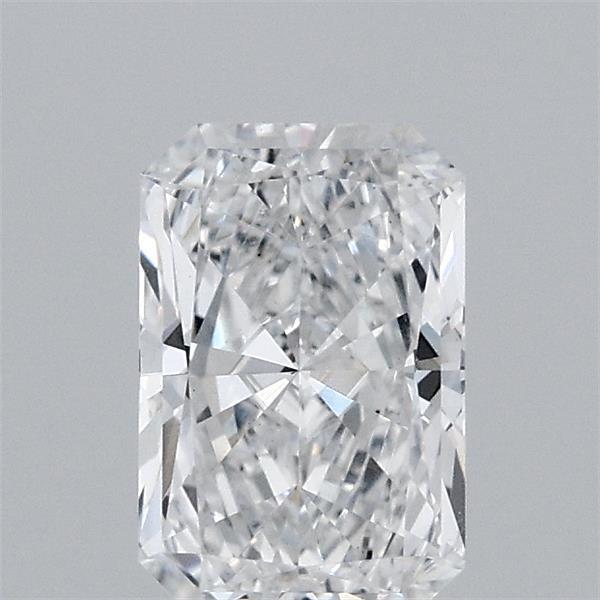 0.83 Carat Radiant Lab Grown Diamond, Excellent Polish, D Color, VS1 Clarity