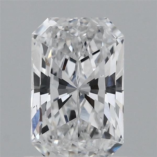 0.94 Carat Radiant Lab Grown Diamond, Excellent Polish, D Color, VS1 Clarity