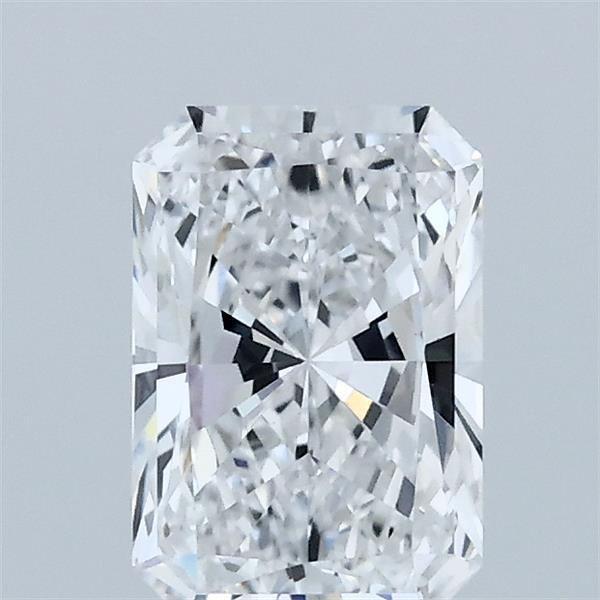 1.02 Carat Radiant Lab Grown Diamond, Excellent Polish, D Color, VS1 Clarity