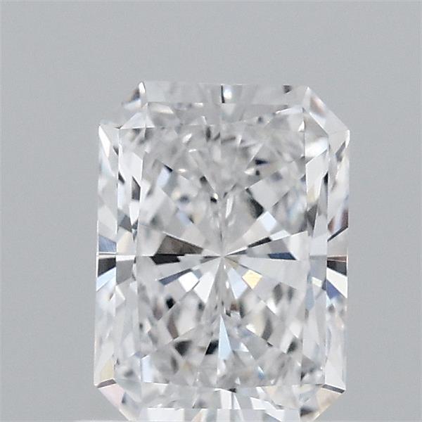 1.02 Carat Radiant Lab Grown Diamond, Excellent Polish, D Color, VVS1 Clarity
