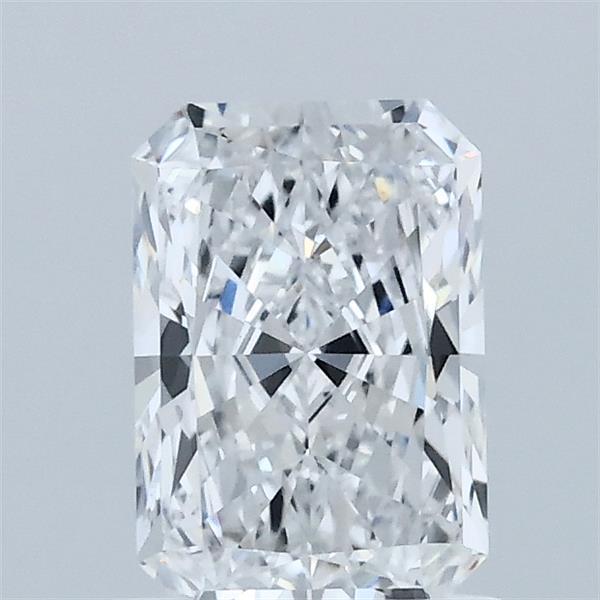 1.03 Carat Radiant Lab Grown Diamond, Excellent Polish, D Color, VVS2 Clarity