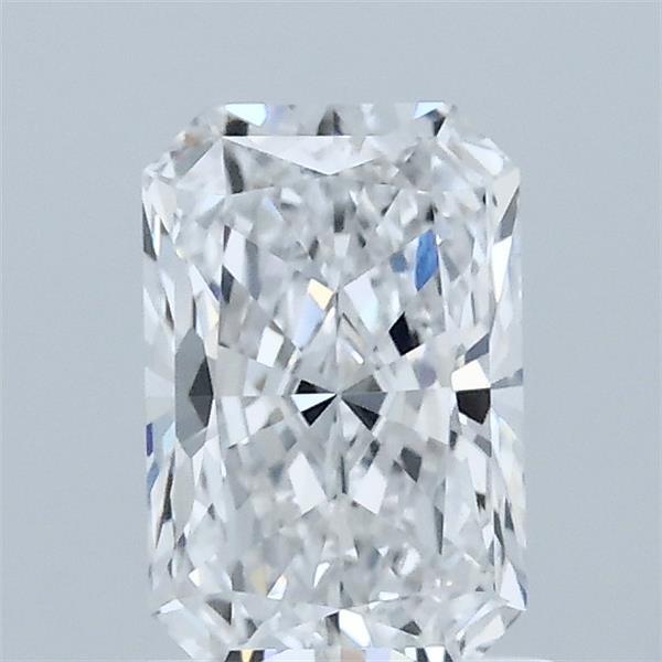 1.04 Carat Radiant Lab Grown Diamond, Excellent Polish, D Color, VVS2 Clarity
