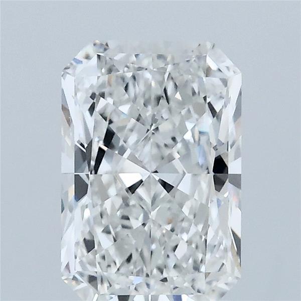 1.51 Carat Radiant Lab Grown Diamond, Excellent Polish, F Color, VVS1 Clarity