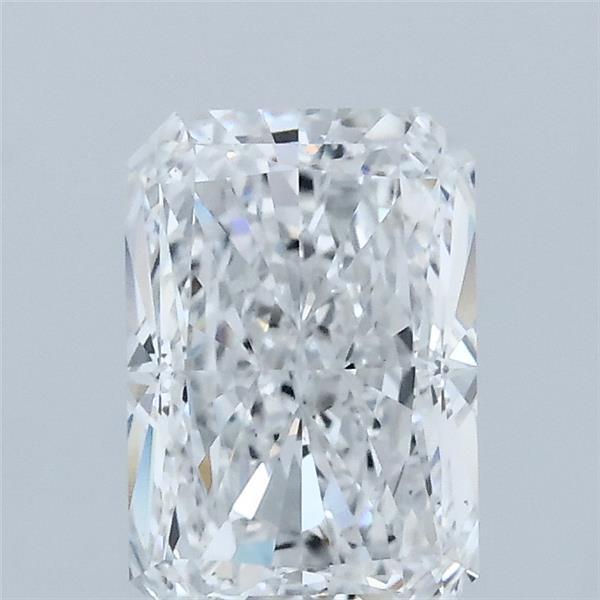1.52 Carat Radiant Lab Grown Diamond, Excellent Polish, E Color, VS1 Clarity