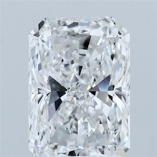 2.00 Carat Radiant Lab Grown Diamond, Excellent Polish, D Color, VS1 Clarity