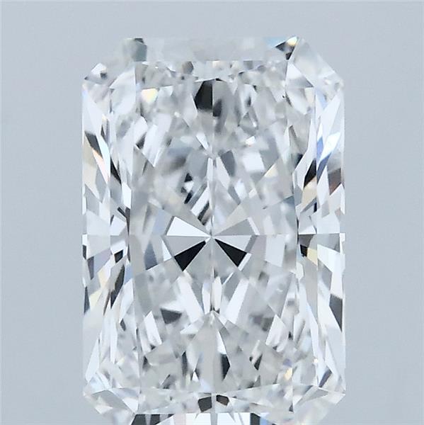 2.00 Carat Radiant Lab Grown Diamond, Excellent Polish, E Color, VS1 Clarity