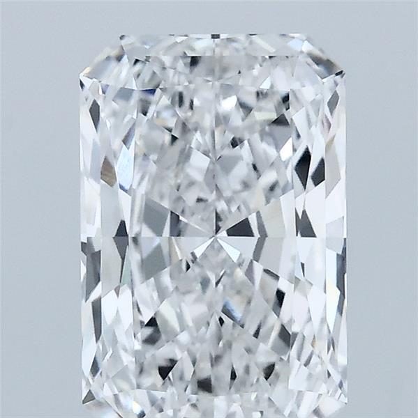 2.01 Carat Radiant Lab Grown Diamond, Excellent Polish, E Color, VVS2 Clarity
