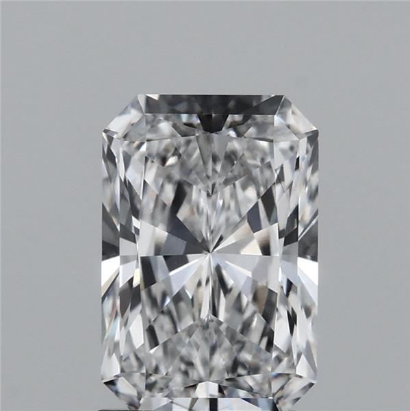 2.16 Carat Radiant Lab Grown Diamond, Excellent Polish, E Color, VS2 Clarity