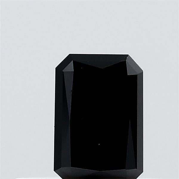 0.31 Carat Radiant Lab Grown Diamond, Fancy Black Color