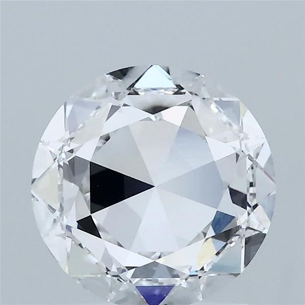 1.36 Carat Round Modified Lab Grown Diamond, Excellent Polish, D Color, VVS2 Clarity