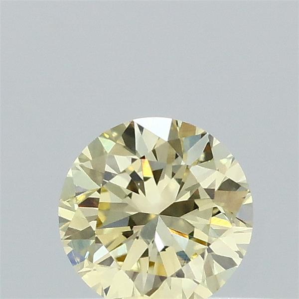 0.33 Carat Round Lab Grown Diamond, Very Good Cut, W-X Color, VVS2 Clarity