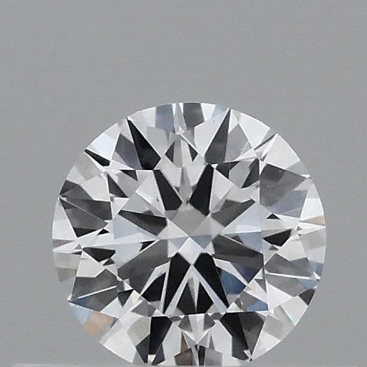 0.34 Carat Round Lab Grown Diamond, Excellent Cut, D Color, VVS1 Clarity